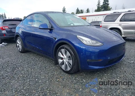 2021 Tesla Model Y Long Range Dual Motor All-Wheel Drive из США, поврежденный, VIN 5YJYGDEE8MF270076
